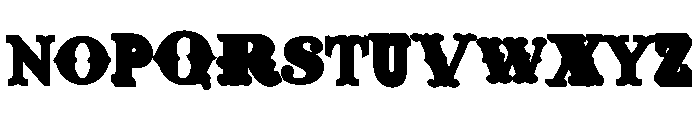 Mishmash Mom Font UPPERCASE