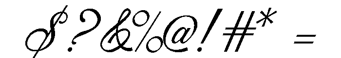 Mislarey Font OTHER CHARS