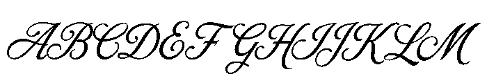 Mislarey Font UPPERCASE