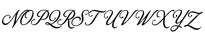 Mislarey Font UPPERCASE