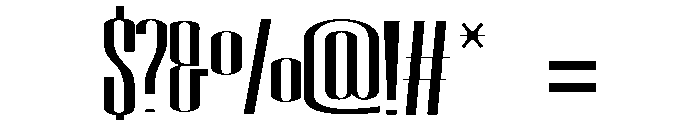 MislareySansSerif Font OTHER CHARS