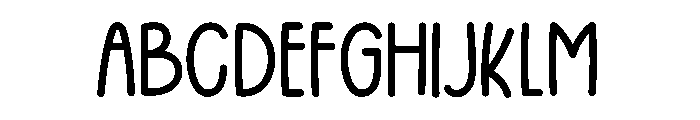 Miss America Font UPPERCASE