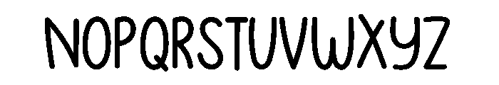 Miss America Font UPPERCASE