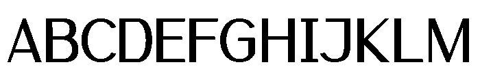 Missable Font UPPERCASE