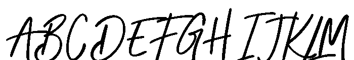 Misselle Regular Font UPPERCASE