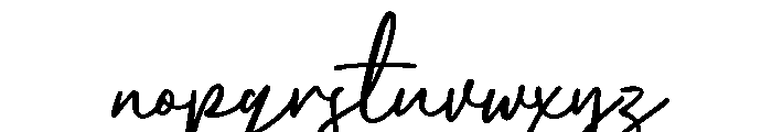 Misselle Regular Font LOWERCASE