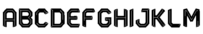 Mistborn Regular Font UPPERCASE
