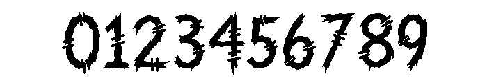 Mister Fright Font OTHER CHARS