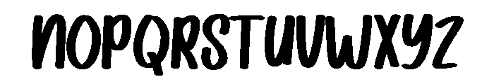 Mister Santai Font UPPERCASE