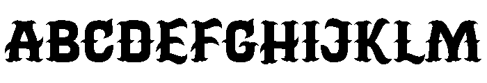 Mister Thorn Font UPPERCASE