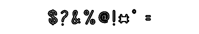 Mistic Story Font OTHER CHARS