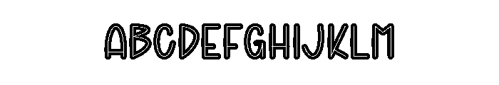 Mistic Story Font UPPERCASE