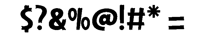 Mistik Regular Font OTHER CHARS