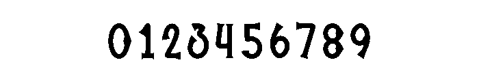 Misting Font OTHER CHARS