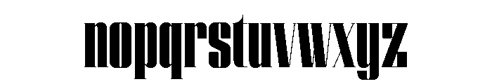 Mistkin Font LOWERCASE