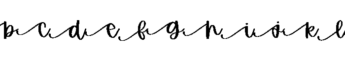 Mistle Kiss Alt2 Font UPPERCASE
