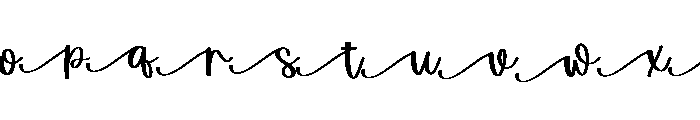 Mistle Kiss Alt2 Font UPPERCASE