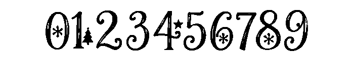 Mistletoe_Glow Font OTHER CHARS