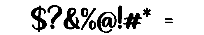 Mistletoe_Marker Font OTHER CHARS