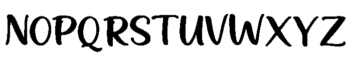 Mistletoe_Marker Font UPPERCASE