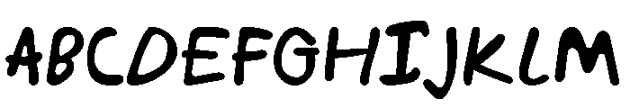 MistletoeHand Font UPPERCASE