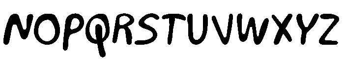MistletoeHand Font UPPERCASE
