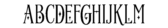 Mistlewyn Font UPPERCASE