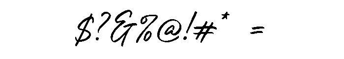 Mistolla Font OTHER CHARS