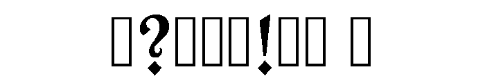Mistveil Regular Font OTHER CHARS
