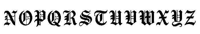 Mistveil Regular Font LOWERCASE