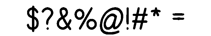 Misty Breath Font OTHER CHARS