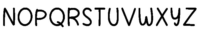 Misty Breath Font UPPERCASE