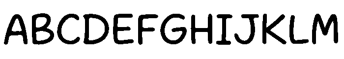 Misty Glow Font UPPERCASE