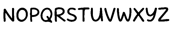 Misty Glow Font UPPERCASE