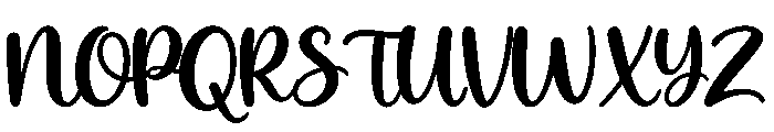 MistyBaby Font UPPERCASE