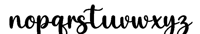 MistyBaby Font LOWERCASE
