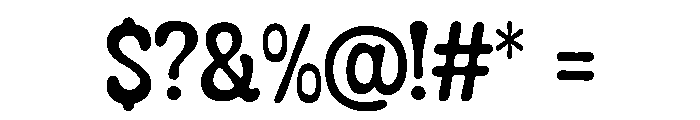 MistyRose Font OTHER CHARS