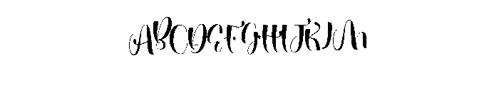 Mitaliy Boutique Font UPPERCASE