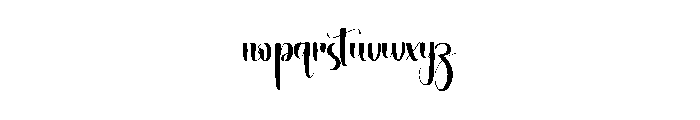 Mitaliy Boutique Font LOWERCASE