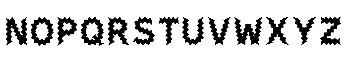 Mitch Regular Font UPPERCASE