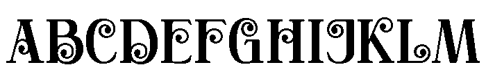 Mithiya Regular Font UPPERCASE