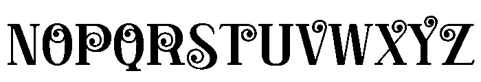 Mithiya Regular Font UPPERCASE