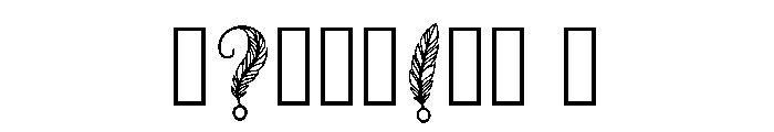 Mitua Regular Font OTHER CHARS