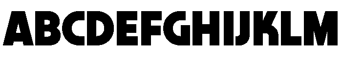 Mixim Font UPPERCASE