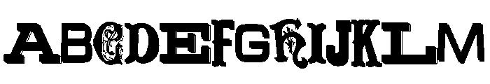 Mixy Rainbow CF Font UPPERCASE