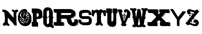 Mixy Rainbow CF Font UPPERCASE