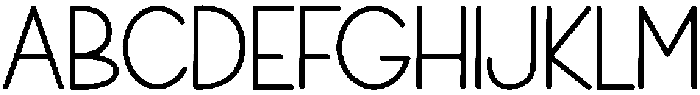 MICROPHONE Regular otf (400) Font UPPERCASE