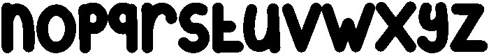 MIDNIGHT Regular otf (400) Font LOWERCASE