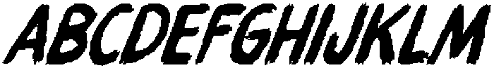 MIDNIGHT TALES  Regular otf (400) Font UPPERCASE
