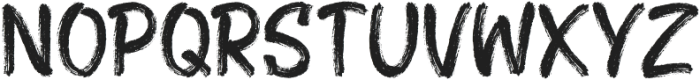 MILANO BRUSH Regular otf (400) Font UPPERCASE